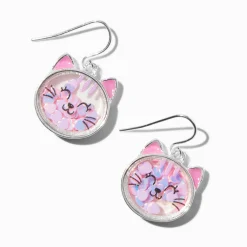 Claire's Pendantes-Pendantes shaker chat rose