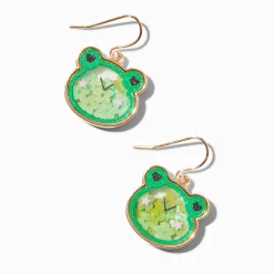 Claire's Pendantes-Pendantes shaker grenouille verte