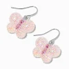 Claire's Pendantes-Pendantes texturées papillons roses