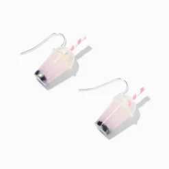 Claire's Pendantes-Pendantes thé aux perles 1,5 cm rose