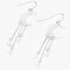 Claire's Pendantes-Pendantes étoile et lune 5 cm couleur argentée