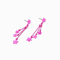 Claire's Pendantes-Pendantes étoiles roses