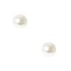 Claire's Clous D'oreilles-Perle d'imitation d'oreilles classiques 10mm