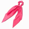 Claire's Chouchous-Petit chouchou foulard satiné rose vif
