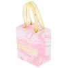Claire's Sacs Et Boîtes Cadeaux-Petite boîte cadeau effet marbré Joyeux Anniversaire - Rose