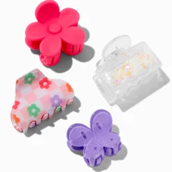 Claire's Barrettes Et Pinces-Petites pinces à cheveux Y2K Cuties - Lot de 4
