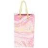 Claire's Sacs Et Boîtes Cadeaux-Petit sac cadeau effet marbré moucheté rose