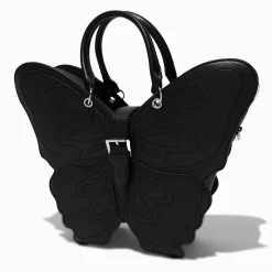 Claire's Sacs À Dos-Petit sac à dos papillon noir
