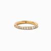 Claire's Bijoux Premium|Bijoux De Piercing-Piercing de nez 1,2 mm avec strass en titane couleur dorée