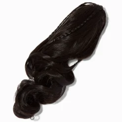 Claire's Barrettes Et Pinces|Perruques Et Extensions-Pince avec cheveux synthétiques tressés noirs