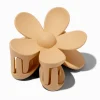 Claire's Barrettes Et Pinces-Pince à cheveux de taille moyenne à fleurs brun roux mate