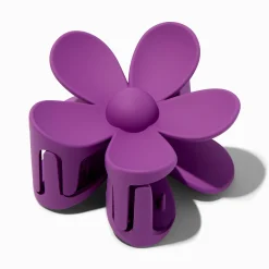 Claire's Barrettes Et Pinces-Pince à cheveux de taille moyenne à orchidées mate