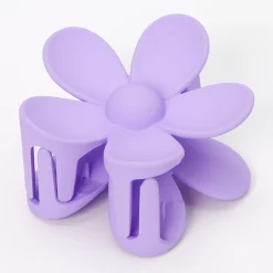 Claire's Barrettes Et Pinces-Pince à cheveux fleur mate - Lilas