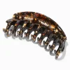 Claire's Barrettes Et Pinces-Pince à cheveux noire éclaboussure couleur dorée