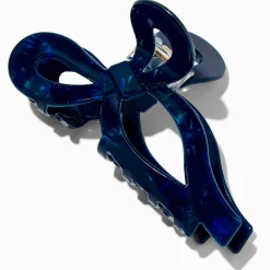 Claire's Barrettes Et Pinces-Pince à cheveux nœud bleu marine