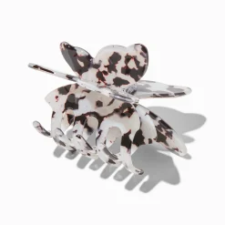 Claire's Barrettes Et Pinces-Pince à cheveux papillon écaille de tortue noire