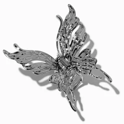Claire's Barrettes Et Pinces-Pince à cheveux papillon couleur argentée