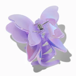 Claire's Barrettes Et Pinces-Pince à cheveux papillon iridescente violette