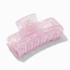 Claire's Barrettes Et Pinces-Pince à cheveux rectangulaire rose iridescente