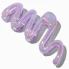 Claire's Barrettes Et Pinces-Pince à cheveux zig zag iridescente violette