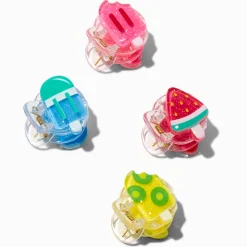 Claire's Barrettes Et Pinces-Pinces à cheveux glace à l'eau Claire's Club - Lot de 4