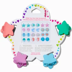 Claire's Barrettes Et Pinces-Pinces à cheveux plage à décorer soi-même Claire's Club