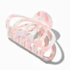 Claire's Barrettes Et Pinces-Pink Tortoiseshell Clamshell Hair Claw