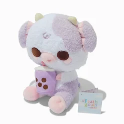 Claire's Cuddle Barn®-#Plush Goals by Cuddle Barn® 9'' Moocha & Friends Bora the Boba Cow Soft Toy