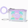 Claire's Portefeuilles|Porte-monnaies-Pochette poignet porte-monnaie « Seashell Motel »