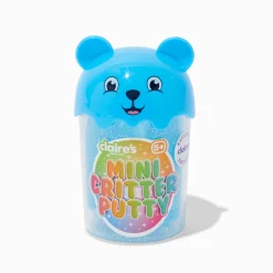 Claire's Jouets Gluants-Pochette surprise mini pot de pâte à modeler petits animaux arc-en-ciel - Les modèles peuvent varier