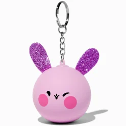 Claire's Jouets Fidget|Porte-clés-Porte-clés boule anti-stress lapin rose