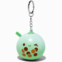 Claire's Jouets Fidget|Porte-clés-Porte-clés boule anti-stress thé aux perles verts