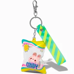 Claire's Porte-clés-Porte-clés bracelet lapin goûter