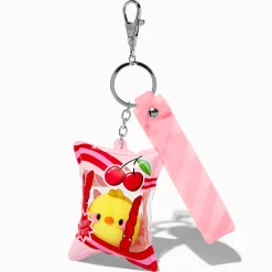 Claire's Porte-clés-Porte-clés bracelet poussin snack