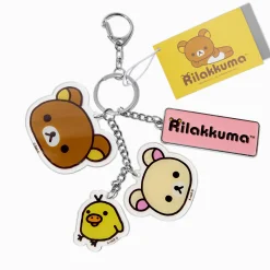 Claire's Porte-clés-Porte-clés breloque acrylique Rilakkuma™
