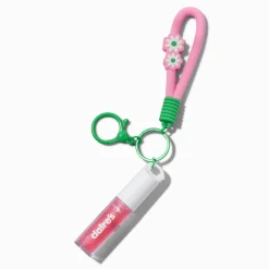 Claire's Lèvres-Porte-clés gloss marguerite rose