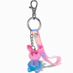 Claire's Porte-clés-Porte-clés lapin holographique