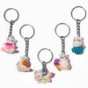 Claire's Porte-clés-Porte-clés licorne best friends - Lot de 5