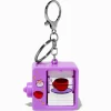 Claire's Porte-clés-Porte-clés livre mobile à remontoir