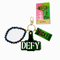 Claire's Porte-clés-Porte-clés multi-breloques « Defy » en exclusivité chez Claire’s Wicked™