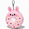 Claire's Porte-monnaies-Porte-clés porte-monnaie en silicone supérette donut saupoudré lapin rose