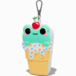 Claire's Porte-monnaies-Porte-clés porte-monnaie silicone supérette crème glacée grenouille
