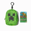 Claire's Porte-clés-Porte-clés sac à dos en peluche Minecraft™
