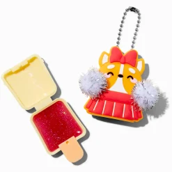 Claire's Lèvres-Pucker Pops® Corgi Cheerleader Lip Gloss - Cherry