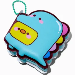 Claire's Porte-clés|Cahiers Et Journaux Intimes-Puffy Dinosaur Mini Notebook Keyring