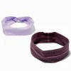 Claire's Bandeaux Et Serre-têtes-Purple Athletic Headwraps - 2 Pack