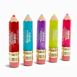 Claire's Lèvres-Rainbow Pencil Lip Gloss Set - 5 Pack