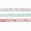 Claire's Colliers-Ras-de-cou effet tatouage dégradé pastel - Lot de 3