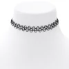 Claire's Colliers-Ras-de-cou effet tatouage — Noir