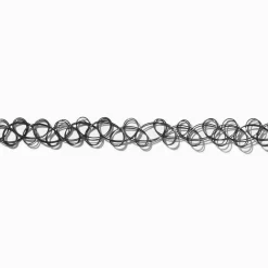 Claire's Colliers-Ras-de-cou effet tatouage noir